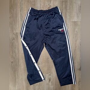 Vintage Tommy Hilfiger navy blue break away track pants